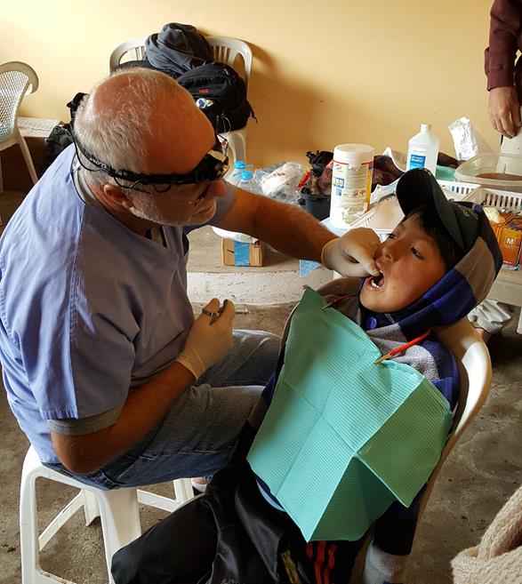 Abide in Cchrist Evangelistic Health Misistry Team in Ecuador.