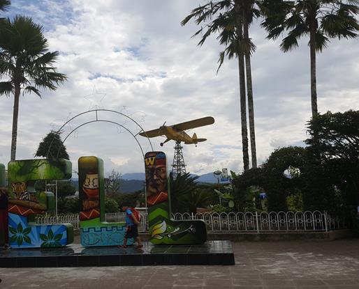 Memorial de los martires misioneros del Ecuador en Shell Mera