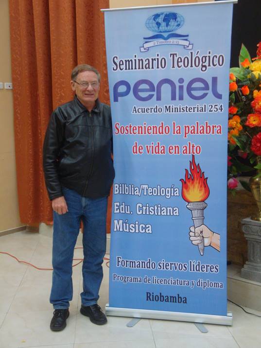 Abide in Christ works with Peniel Theological Seminary in Riobamba, Ecuador